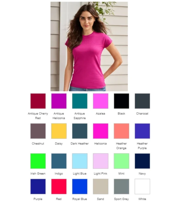 Gildan  GD72 Lady Fit Tee Shirt